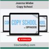 Joanna Wiebe – Copy School