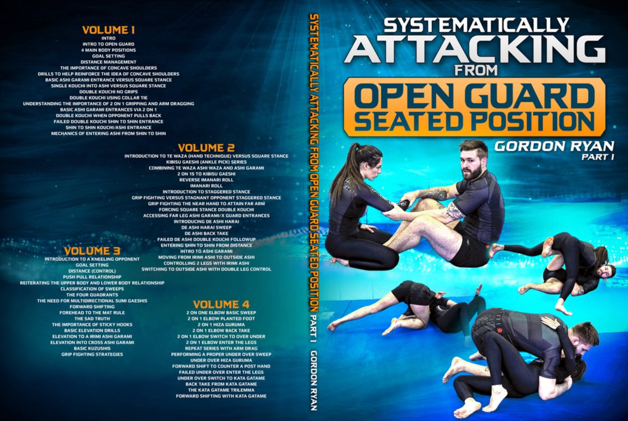 What is Systematically Attacking From Open Guard Seated Position