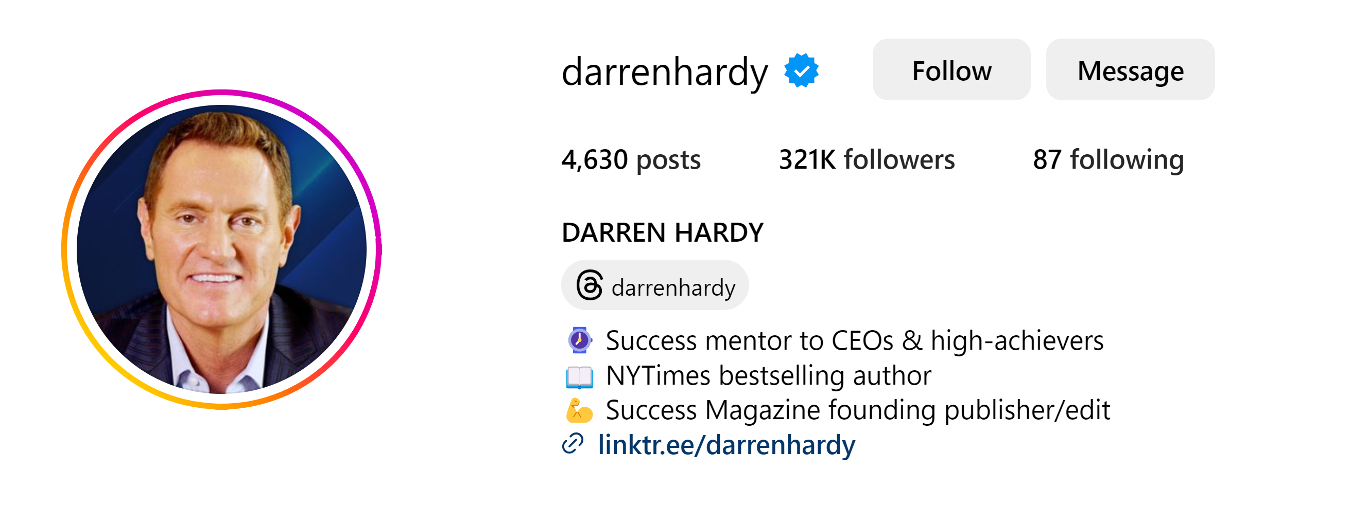Who is Darren Hardy