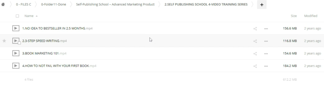 Self-Publishing School Advanced Marketing Product Sale